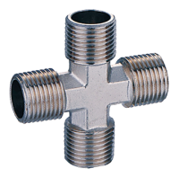 Переходник FUBAG 1/4"MMMM, блистер 1 шт