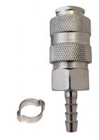 Разъемное соединение FUBAG рапид (муфта), елочка 6мм с обжимным кольцом 6х11мм