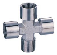 Переходник FUBAG 1/4"FFFM, блистер 1 шт