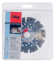 Алмазный отрезной диск FUBAG Beton Extra D125 мм/ 22.2 мм по бетону