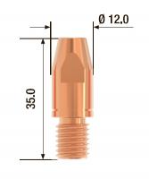 Контактный наконечник FUBAG M10х35 мм CuCrZr D=1.0 мм (25 шт.)