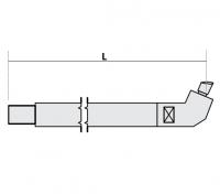 Нижнее плечо FUBAG наклонное O 30 х 400мм для серии SG 8-12-18-25