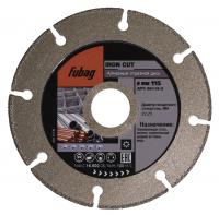 Алмазный отрезной диск FUBAG IRON CUT диам. 115 мм