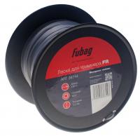 Триммерная леска FUBAG сечение круглое L 130 м * 2.4 мм