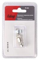 Разъемное соединение FUBAG рапид (штуцер), елочка 6мм с обжимным кольцом 6х11мм, блистер 1 шт