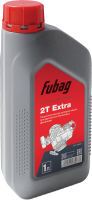 Масло моторное полусинтетическое для двухтактных бензиновых двигателей 1 литр FUBAG 2Т Extra Fubag