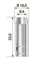 Газовое сопло FUBAG D= 16.0 мм FB 150 (5 шт.)