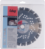 Алмазный отрезной диск FUBAG Beton Extra D230 мм/ 22.2 мм по бетону