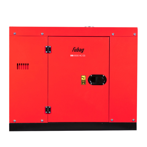 Дизельный генератор FUBAG DS 6500 AC ES с электростартером и коннектором автоматики (кожух)