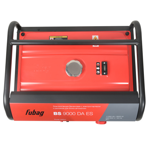 Бензиновый генератор FUBAG BS 9000 DA ES (трехфазный) с электростартером и коннектором автоматики
