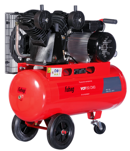 Ременной одноступенчатый компрессор FUBAG VCF/50 CM3