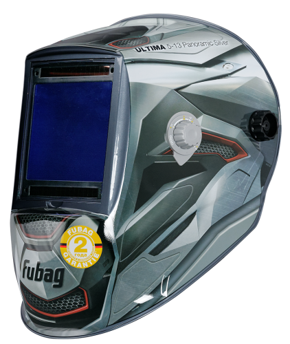 Маска сварщика FUBAG "Хамелеон" ULTIMA 5-13 Panoramic Silver