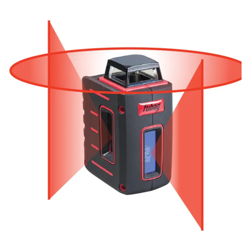 уровень лазерный призма (prisma) fubag 20r v2h360