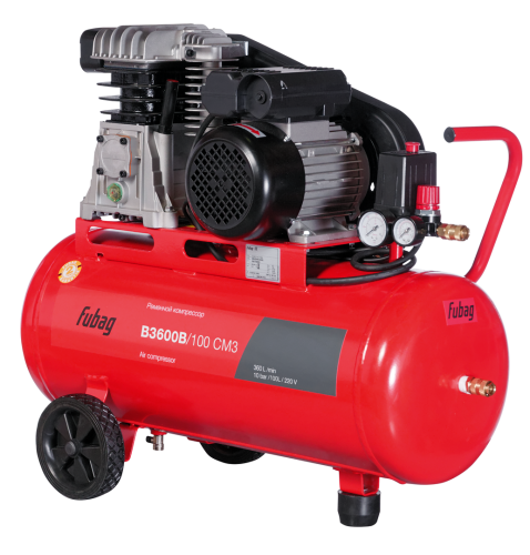 Ременной одноступенчатый компрессор FUBAG B3600B/100 CM3