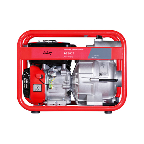 бензиновая мотопомпа fubag pg 950 t для сильнозагрязненной воды