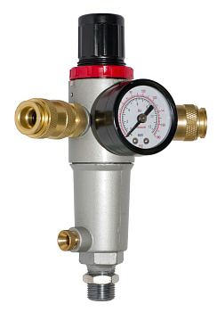 Фильтр с регулятором давления FUBAG FR-003 с манометром, наружная резьба, 0-12бар, 3/8"