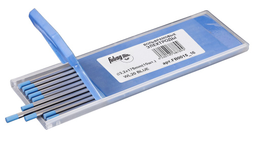 Вольфрамовые электроды FUBAG D1.6x175мм (blue) WL20 (10 шт.)