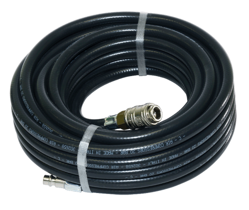 Шланг FUBAG с фитингами рапид, маслостойкая термопластичная резина, 20бар, 10x15мм, 10м