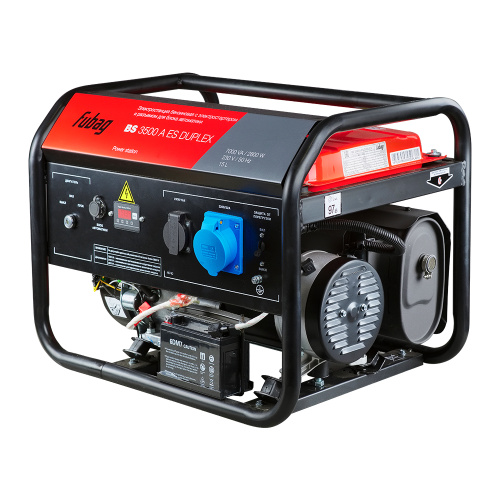 Бензиновый генератор FUBAG BS 3500 A ES DUPLEX