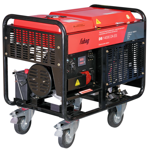 Электростанция дизельная FUBAG с электростартером и коннектором автоматики DS 14000 DA ES