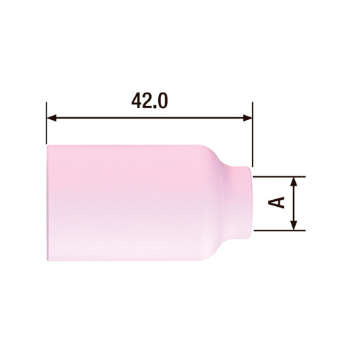 Сопло керамическое FUBAG для газовой линзы №8 ф12.5 FB TIG 17-18-26 (2 шт.)