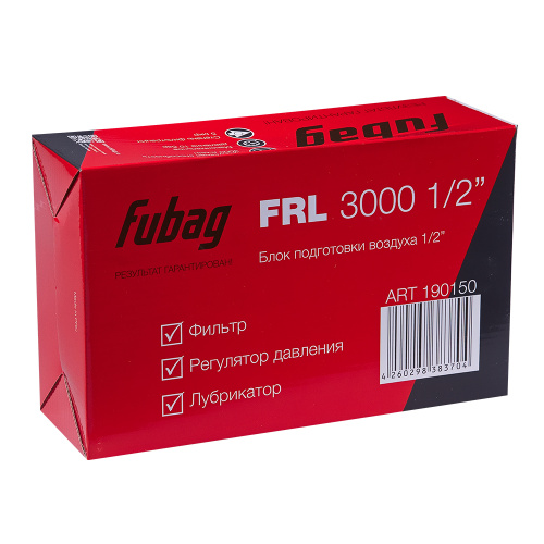 Блок подготовки воздуха FRL 3000 1/2''