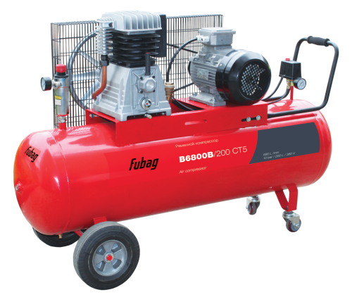 Ременной одноступенчатый компрессор FUBAG B6800B/200 CT5